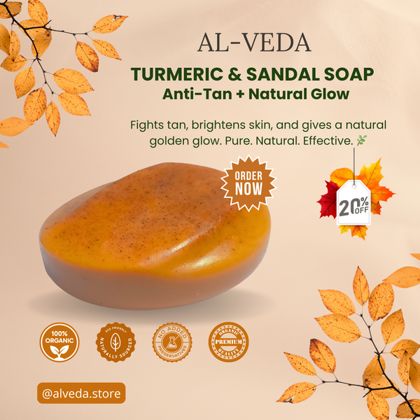 Alveda Turmeric Soap | Anti-Tan + Glow”